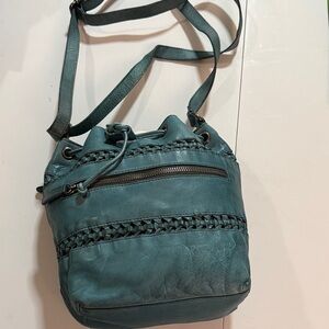 Elegant Teal Crossbody Bag
